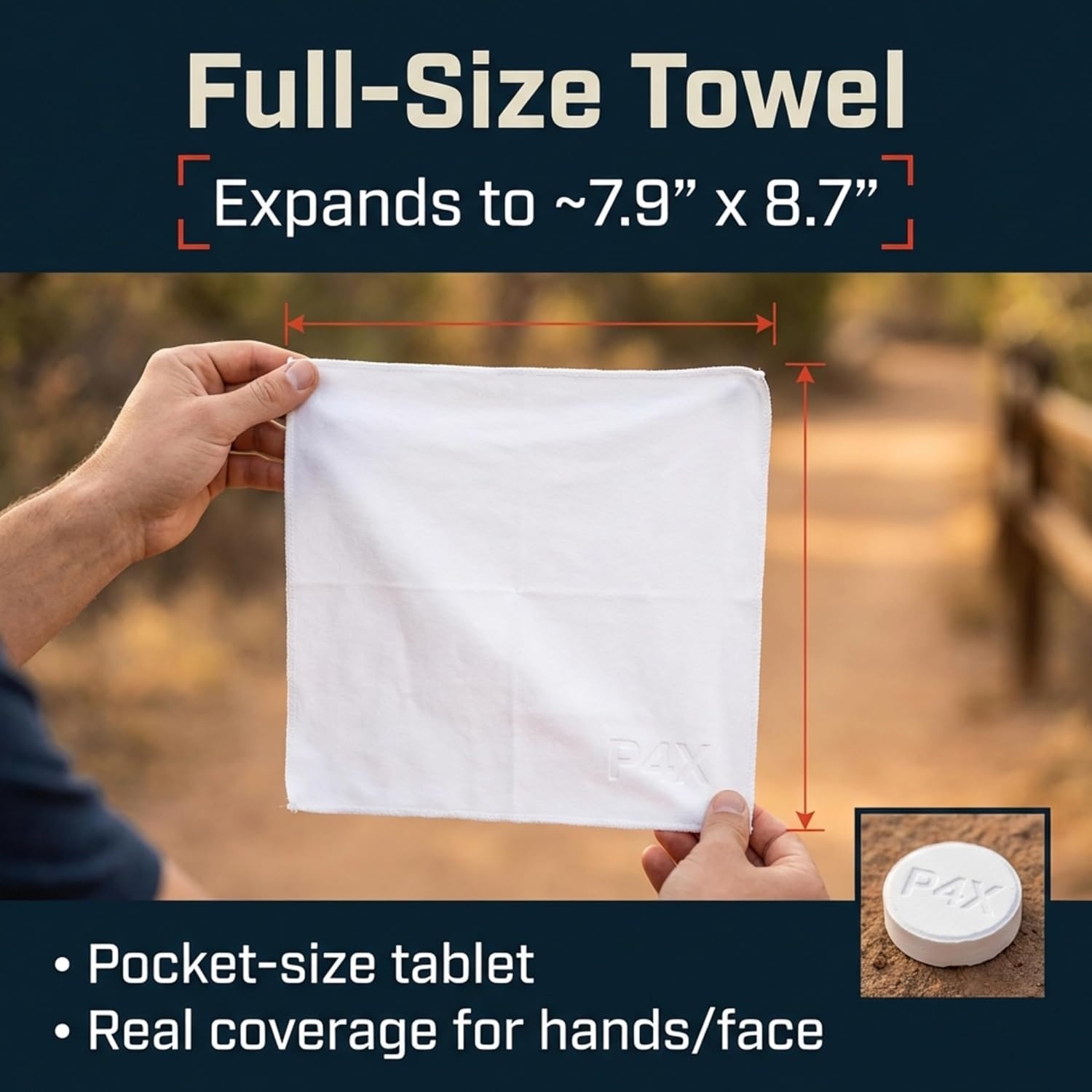 image:imageCompressed Towel Tablets 100 Bamboo Camping Toilet Paper Tablets Great for Hiking Travel and Backpacking Disposable Washcloths Body Wipes Paper Towel Coin Tissue 100250500 Pack250Pack