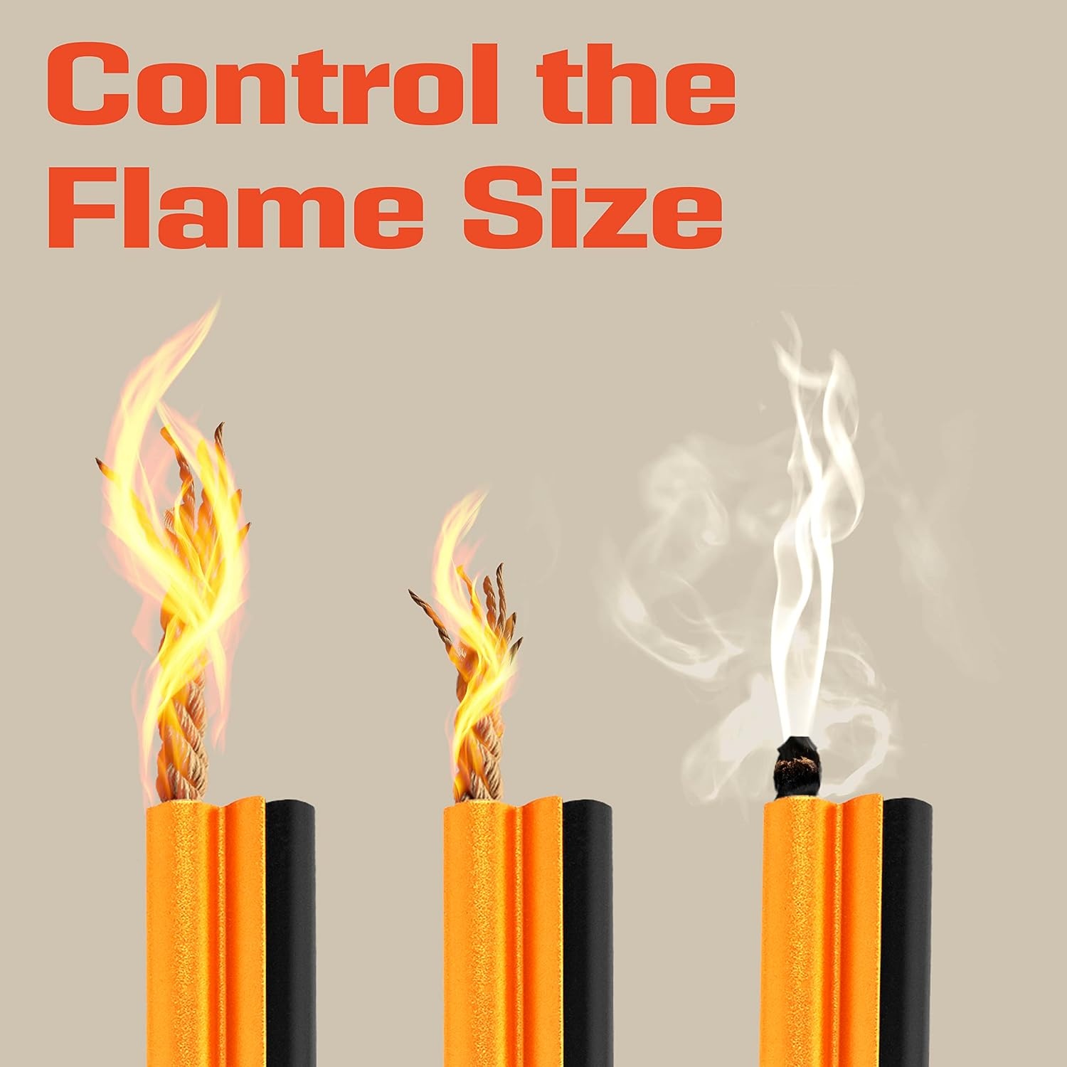 image:imageFire Starter Survival Tool AllinOne Flint and Steel Fire Starter Kit Ferro Rod Fire Starter with 36 Waterproof Tinder Wick Rope and Steel Fire Striker Patented Firestarter Prepared4X4 Inch